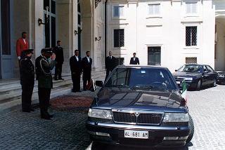 Visita ufficiale in Italia del Presidente della Repubblica del Sud Africa Nelson Mandela