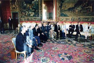 Esponenti dei Comitati d'onore e promotore per la candidatura di Torino a sede dei Giochi Olimpici invernali del 2006