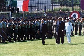 Caserta: intervento del Presidente della Repubblica alla celebrazione del 162° annuale di costituzione del Corpo dei Bersaglieri