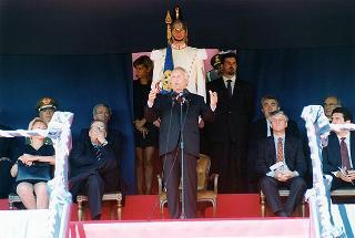 Caserta: intervento del Presidente della Repubblica alla celebrazione del 162° annuale di costituzione del Corpo dei Bersaglieri