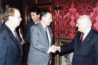 Signora A. Kenneth Ciongoli, presidente della Federazione nazionale degli italo-americani