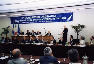 Roma, Hotel Villa Pamphili: intervento del Presidente della Repubblica alla cerimonia inaugurale del III Congresso dei delegati delle Comunità Ebraiche Italiane