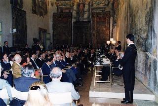 Roma, Palazzo Giustiniani: intervento del Presidente della Repubblica alla presentazione del volume Padri della Repubblica di Giovanni Spadolini