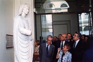 Roma, Palazzo Massimo: intervento del Presidente della Repubblica all'inaugurazione del Museo Nazionale Romano di Palazzo Massimo