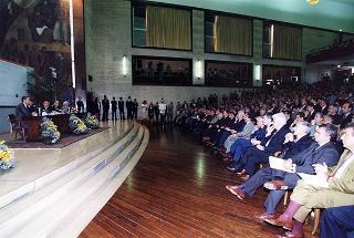 Roma, Università degli studi "La Sapienza": intervento del Presidente della Repubblica alla Conferenza nazionale dei trasporti