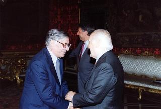 On. Giuseppe Avolio, presidente della Confederazione italiana agricoltori, con una delegazione delle organizzazioni agricole di Cipro