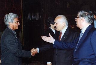 On. Giuseppe Avolio, presidente della Confederazione italiana agricoltori, con una delegazione delle organizzazioni agricole di Cipro