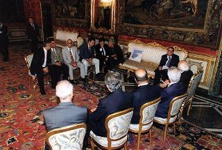 On. Giuseppe Avolio, presidente della Confederazione italiana agricoltori, con una delegazione delle organizzazioni agricole di Cipro