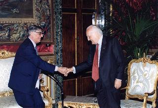 On. Giuseppe Avolio, presidente della Confederazione italiana agricoltori, con una delegazione delle organizzazioni agricole di Cipro