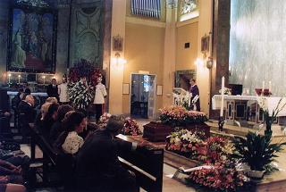 Roma: intervento del Presidente della Repubblica al funerale dell'on. avv. Erminio Pennacchini