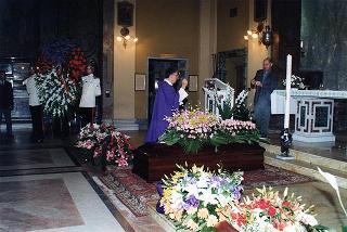 Roma: intervento del Presidente della Repubblica al funerale dell'on. avv. Erminio Pennacchini