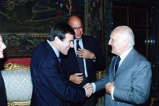 Delegazione delle Commissioni Finanze e Tesoro del Senato, e Finanze della Camera, per presentare i risultati dell'indagine conoscitiva sul federalismo
