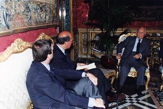 Delegazione delle Commissioni Finanze e Tesoro del Senato, e Finanze della Camera, per presentare i risultati dell'indagine conoscitiva sul federalismo