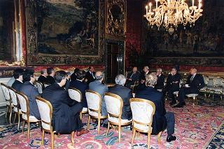 Delegazione delle Commissioni Finanze e Tesoro del Senato, e Finanze della Camera, per presentare i risultati dell'indagine conoscitiva sul federalismo