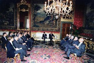 Delegazione delle Commissioni Finanze e Tesoro del Senato, e Finanze della Camera, per presentare i risultati dell'indagine conoscitiva sul federalismo