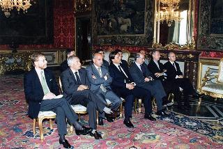 Delegazione delle Commissioni Finanze e Tesoro del Senato, e Finanze della Camera, per presentare i risultati dell'indagine conoscitiva sul federalismo