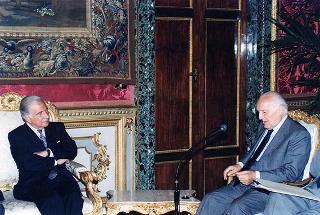 Mario Ciancio Sanfilippo, presidente della Federazione italiana editori giornali, ed i componenti il Comitato di presidenza della FIEG