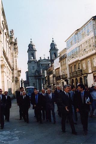 Santiago de Compostela (Spagna): visita del Presidente della Repubblica