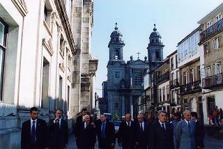 Santiago de Compostela (Spagna): visita del Presidente della Repubblica