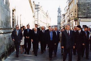 Santiago de Compostela (Spagna): visita del Presidente della Repubblica