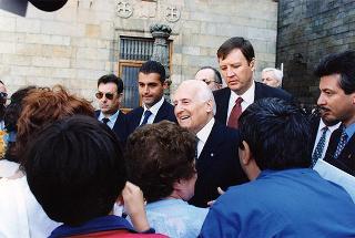 Santiago de Compostela (Spagna): visita del Presidente della Repubblica