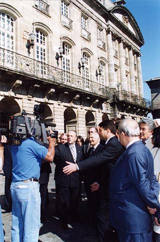 Santiago de Compostela (Spagna): visita del Presidente della Repubblica