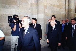 Santiago de Compostela (Spagna): visita del Presidente della Repubblica