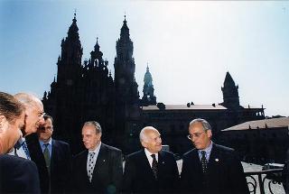 Santiago de Compostela (Spagna): visita del Presidente della Repubblica
