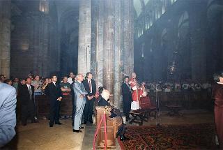 Santiago de Compostela (Spagna): visita del Presidente della Repubblica