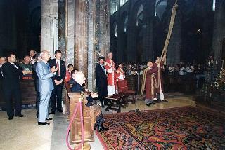 Santiago de Compostela (Spagna): visita del Presidente della Repubblica
