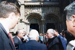 Santiago de Compostela (Spagna): visita del Presidente della Repubblica