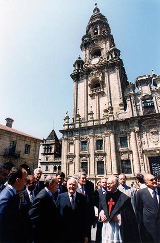 Santiago de Compostela (Spagna): visita del Presidente della Repubblica