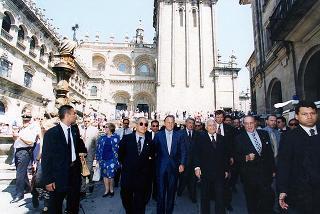 Santiago de Compostela (Spagna): visita del Presidente della Repubblica