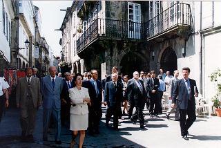Santiago de Compostela (Spagna): visita del Presidente della Repubblica