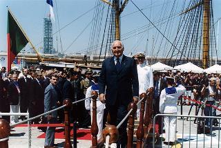 Lisbona (Portogallo): visita del Presidente della Repubblica