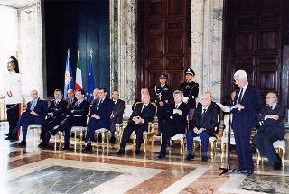 Cerimonia di commiato dei componenti il CSM uscente ed entrante e seduta di insediamento del Consiglio nella nuova composizione