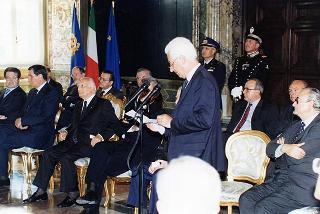 Cerimonia di commiato dei componenti il CSM uscente ed entrante e seduta di insediamento del Consiglio nella nuova composizione