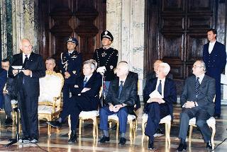 Cerimonia di commiato dei componenti il CSM uscente ed entrante e seduta di insediamento del Consiglio nella nuova composizione