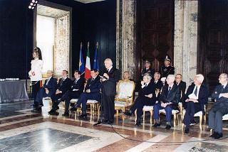 Cerimonia di commiato dei componenti il CSM uscente ed entrante e seduta di insediamento del Consiglio nella nuova composizione