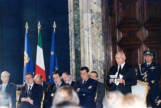 Cerimonia di commiato dei componenti il CSM uscente ed entrante e seduta di insediamento del Consiglio nella nuova composizione
