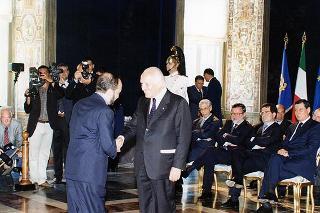 Cerimonia di commiato dei componenti il CSM uscente ed entrante e seduta di insediamento del Consiglio nella nuova composizione