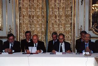 Cerimonia di commiato dei componenti il CSM uscente ed entrante e seduta di insediamento del Consiglio nella nuova composizione