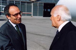 Pontecagnano (Salerno): intervento del Presidente della Repubblica ai funerali del ten. col. Carmine Calò, deceduto nel corso dello svolgimento di una missione di pace dell'ONU in Afghanistan