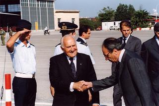 Pontecagnano (Salerno): intervento del Presidente della Repubblica ai funerali del ten. col. Carmine Calò, deceduto nel corso dello svolgimento di una missione di pace dell'ONU in Afghanistan