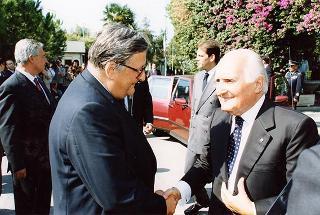 Pontecagnano (Salerno): intervento del Presidente della Repubblica ai funerali del ten. col. Carmine Calò, deceduto nel corso dello svolgimento di una missione di pace dell'ONU in Afghanistan