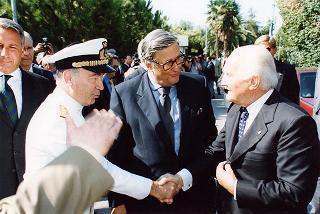 Pontecagnano (Salerno): intervento del Presidente della Repubblica ai funerali del ten. col. Carmine Calò, deceduto nel corso dello svolgimento di una missione di pace dell'ONU in Afghanistan