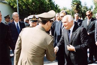 Pontecagnano (Salerno): intervento del Presidente della Repubblica ai funerali del ten. col. Carmine Calò, deceduto nel corso dello svolgimento di una missione di pace dell'ONU in Afghanistan