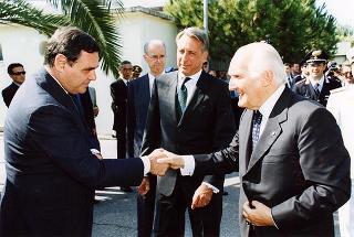 Pontecagnano (Salerno): intervento del Presidente della Repubblica ai funerali del ten. col. Carmine Calò, deceduto nel corso dello svolgimento di una missione di pace dell'ONU in Afghanistan