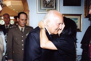 Pontecagnano (Salerno): intervento del Presidente della Repubblica ai funerali del ten. col. Carmine Calò, deceduto nel corso dello svolgimento di una missione di pace dell'ONU in Afghanistan