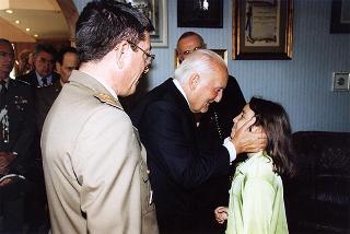Pontecagnano (Salerno): intervento del Presidente della Repubblica ai funerali del ten. col. Carmine Calò, deceduto nel corso dello svolgimento di una missione di pace dell'ONU in Afghanistan